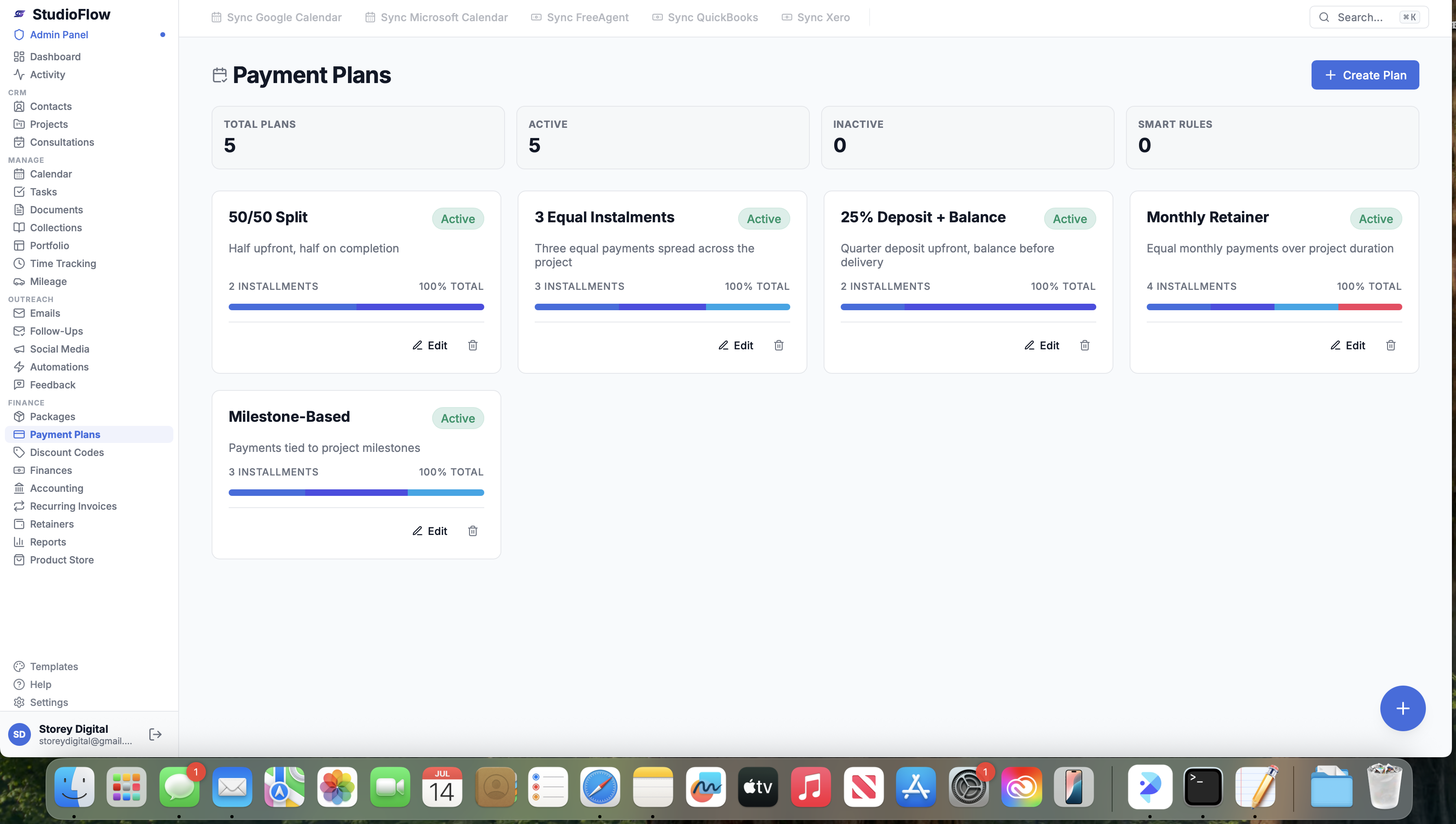 Payment Plans